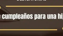 Dedicatorias de cumpleaños para una hija