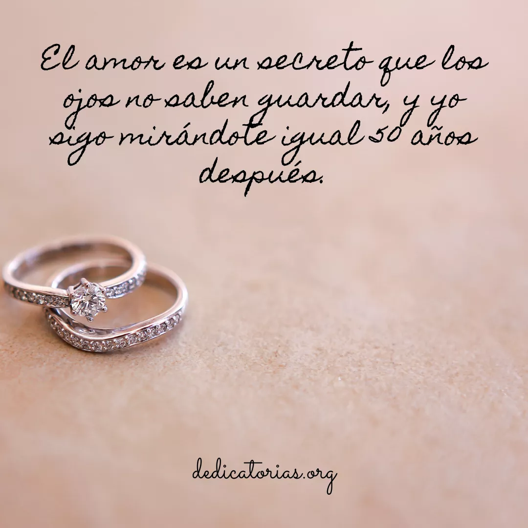 dedicatorias para bodas de oro