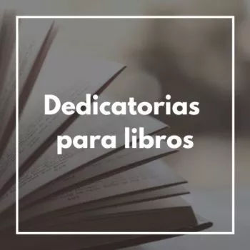 dedicatorias para libros