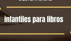 Dedicatorias infantiles para libros